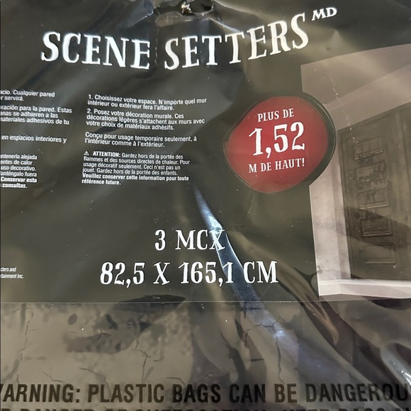 It Chapter Two- Scene Setters Over 5 Feet High New Backdrop Decoration - Picture 5 of 5